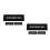 6 Pcs Black Acrylic V Shaped Table Reserved Signs For Restaurant 5