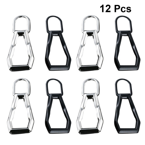 24 Pcs Zipper Repair Pullers Replacement Kit For Pants Bags Jackets 2