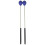 2 Pairs Medium Keyboard Marimba Mallets Blue Yarn Head Beech Handle 1