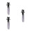 3Stk Kreativer Helm Dreadlocks Helm Ponytail Accessoire 9