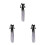 3Stk Kreativer Helm Dreadlocks Helm Ponytail Accessoire 11