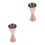 2Pcs Double Cocktail Jigger Stainless Steel 30Ml 60Ml Measuring Cup 4