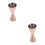 2Pcs Double Cocktail Jigger Stainless Steel 30Ml 60Ml Measuring Cup 8
