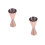 2Pcs Double Cocktail Jigger Stainless Steel 30Ml 60Ml Measuring Cup 6