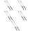 10 Pcs Felt Drum Mallets With Stainless Steel Handle Percussion Sticks 9