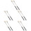 10 Pcs Felt Drum Mallets With Stainless Steel Handle Percussion Sticks 8