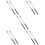 10 Pcs Felt Drum Mallets With Stainless Steel Handle Percussion Sticks 10
