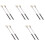 10 Pcs Felt Drum Mallets With Stainless Steel Handle Percussion Sticks 5