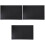 3 Pcs Hairdressing Tool Place Mat Pad Non-Skid Storage 3