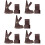 5 Sets Sheath For Outdoor Head Protector 8