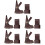 5 Sets Sheath For Outdoor Head Protector 6