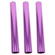 6 Pcs Aluminum Alloy Field Relay Baton For Outdoor Sports Practice