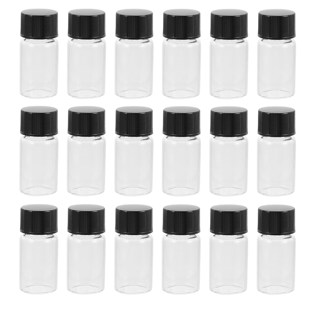40 Pcs 3ml Reagent Bottles With Lids For Laboratory Sampling-image-OPC-PKWYTXQ-NEW