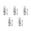 15 Pcs Panic Snap Quick Release Hook Zinc Alloy For Saddles 10