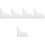 5Pcs Acrylic Bathtub Corner Splash Guard For Washbasin 6