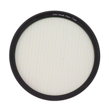 Gold Streak 77mm Filter Lichtflare optisches Glas