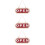 3Pcs Double-Sided Wood Open Closed Door Sign 10