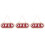 3Pcs Double-Sided Wood Open Closed Door Sign 6