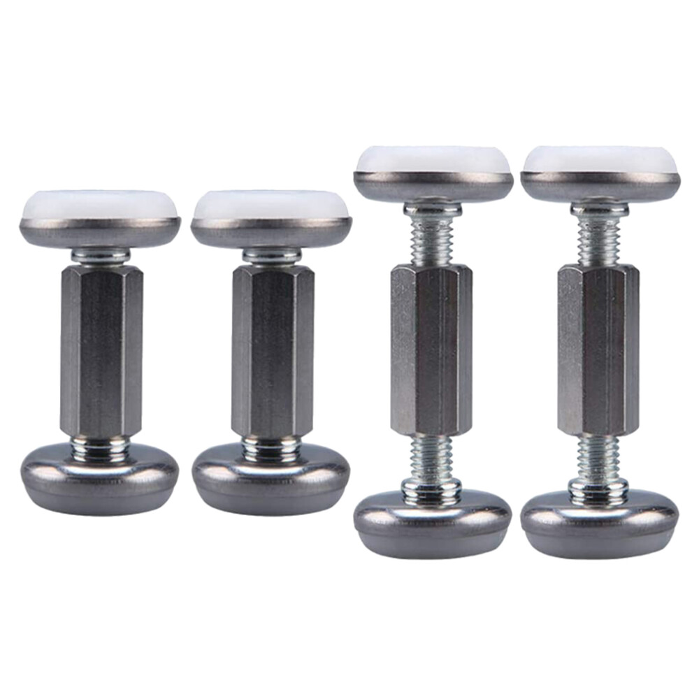 8 Pcs Stainless Steel Adjustable Wall Stabilizer For Bedroom-image-OPC-PKWYWKC-NEW