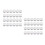 48Pcs Clear Plastic LED Candle Lights Waterproof Underwater Use 7