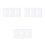 9 Pcs Plastic Erasing Shield Drawing Template Tool For Design 8