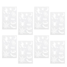 40 Pcs Reusable Face Paint Stencils For Halloween Body Art