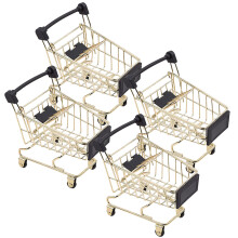 12 Pcs Shopping Cart Trolley Desk Organizer For Cosmetics And Sponge