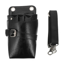 2Pcs Pu Scissor Pouch With Multi Pocket For Hair Scissors