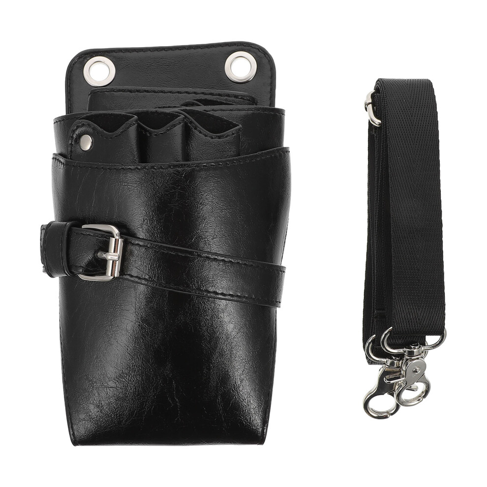 Villcase 2Pcs Pu Scissor Pouch With Multi Pocket For Hair Scissors
