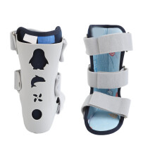 Kinder Knöchelbandage S linker Fuß Gehstiefel
