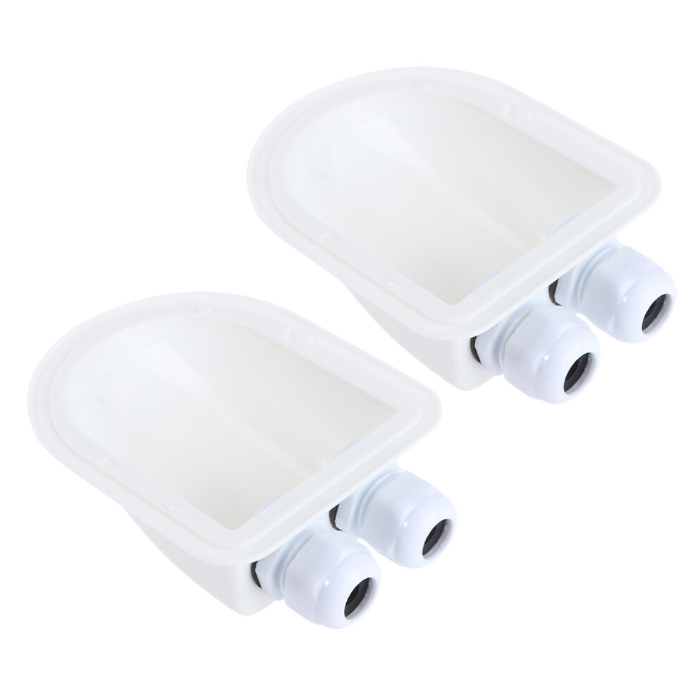 8 Pcs Weatherproof Solar Cable Entry Gland For Rv Caravan Marine Boat 032265291961