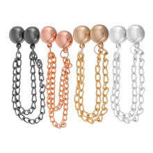 12Pcs Magnetic Alloy Clothing Clips Hem Holder Waist Cinch Adjustable