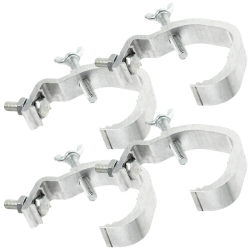 16 Pcs Heavy Duty Aluminum Truss Clamp Lights Mounting Bracket Hook