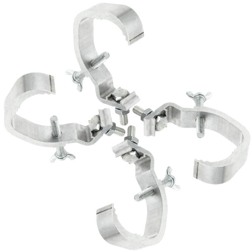 16 Pcs Heavy Duty Aluminum Truss Clamp Lights Mounting Bracket Hook 1