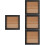 4Pcs Embroidery Display Frame Square Wall Picture Frame Home Decor 8