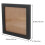 4Pcs Embroidery Display Frame Square Wall Picture Frame Home Decor 11