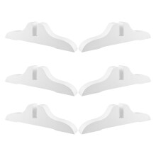 6 Unidades Soporte Plegable Para Divisor De Habitación Base Madera