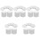 120 Pcs Round Sublimation Blank Coasters Circle Cup Mat Heat Transfer 5