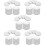 120 Pcs Round Sublimation Blank Coasters Circle Cup Mat Heat Transfer 10