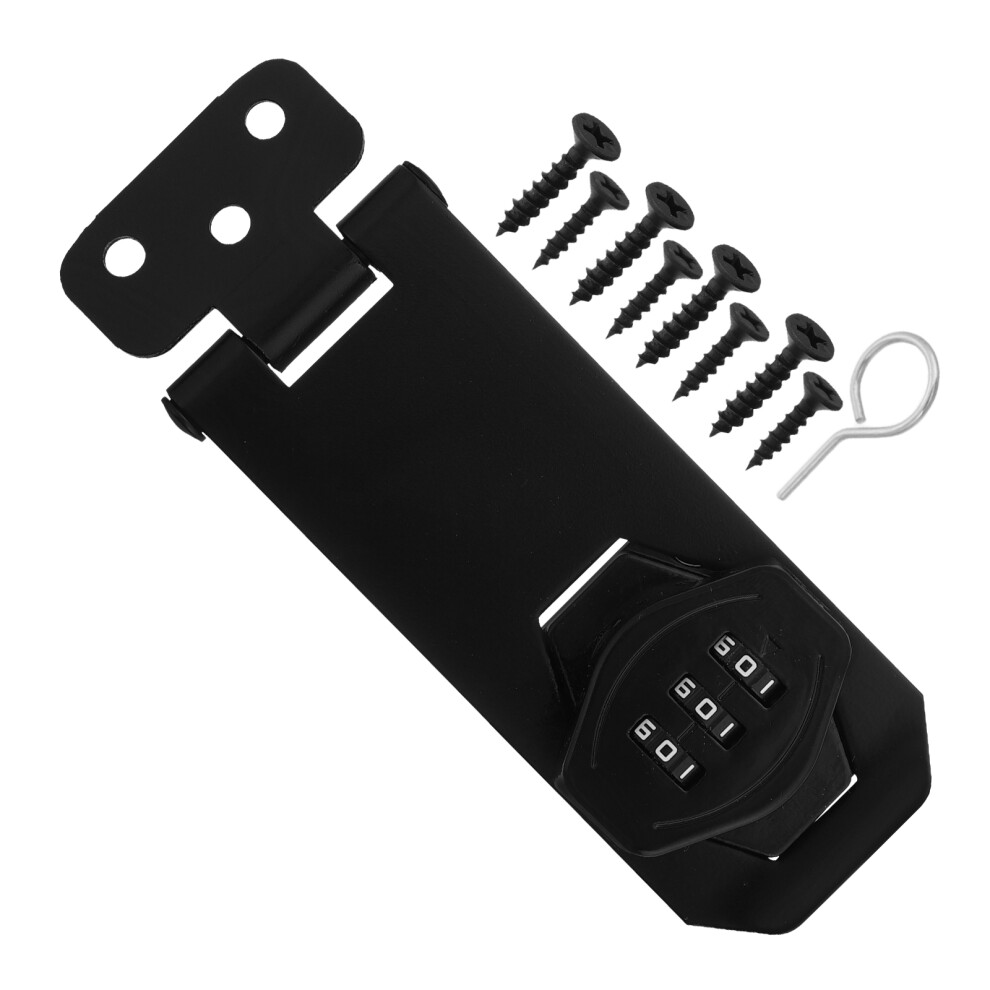 5Pcs Keyless Cabinet Lock 3 Digit Password Combination Hasp 032265296850
