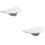2Pcs Wifi Router Storage Holder Wall Mounted Media Console Dvd Tv 8