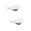 2Pcs Wifi Router Storage Holder Wall Mounted Media Console Dvd Tv 9