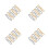 24 Pcs Waist Tightener Clips For Pants Jeans Button Replacement 5