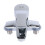 2 Pcs Copper Double Hole Faucet For Bathroom Kitchen Sink 9