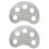 4Pcs Safe Odorless Silver Finger Trainers Piano Finger Exercise Tools 1