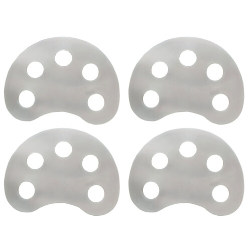 4Pcs Safe Odorless Silver Finger Trainers Piano Finger Exercise Tools 1