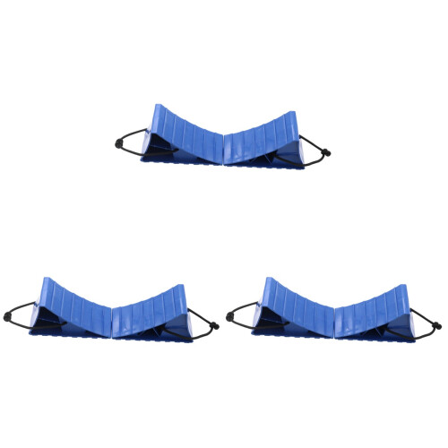 6 Pcs Tire Support Pad Car Tyre Slips Stoppers Wheel Alignment Block 1