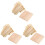 3 Sets Pottery Doll Base Handicraft Wooden Holder 4