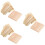 3 Sets Pottery Doll Base Handicraft Wooden Holder 9