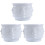 3Pièces Vase Céramique Pot Fleurs Pour Décor 2